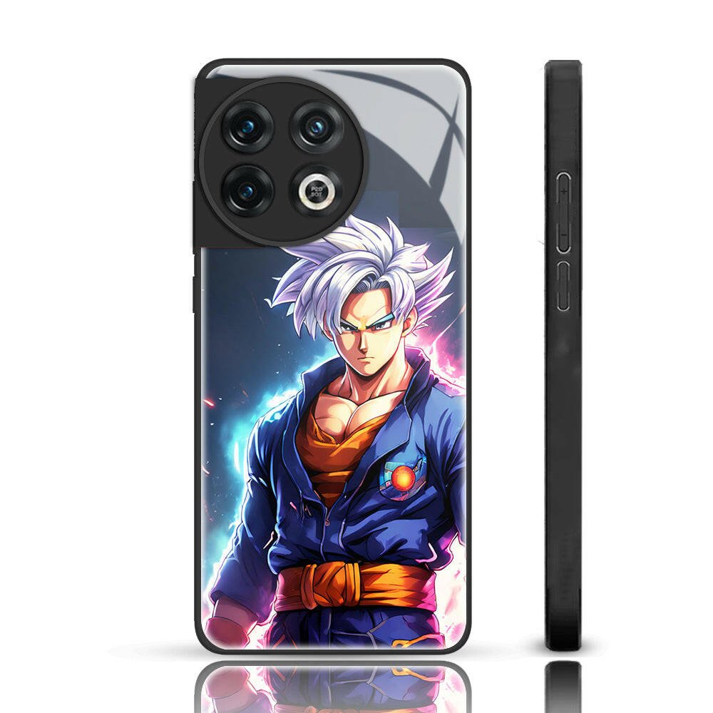 Anime Glass Phone Back Case For Oneplus 11