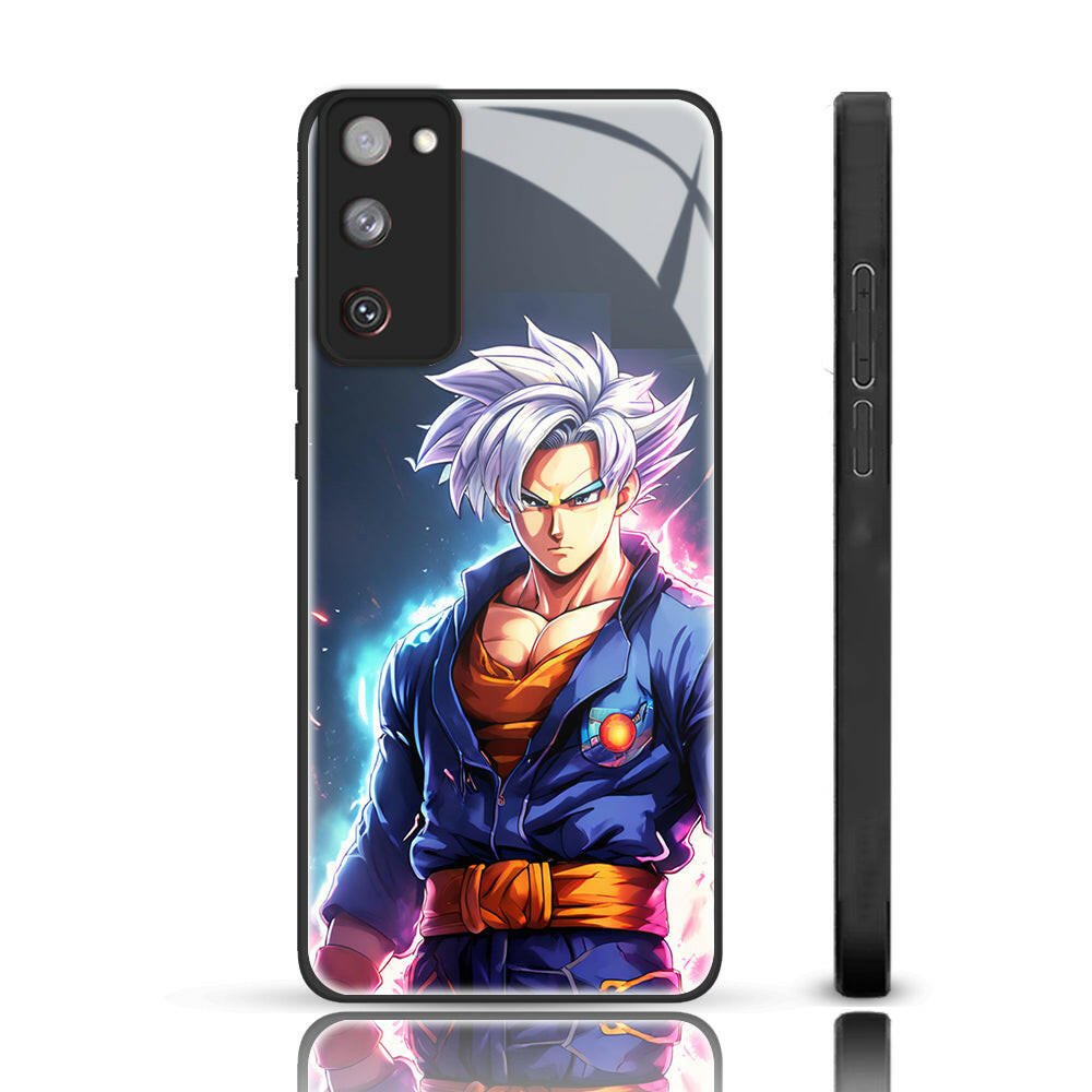 Anime Glass Phone Back Case For Samsung S23 Plus