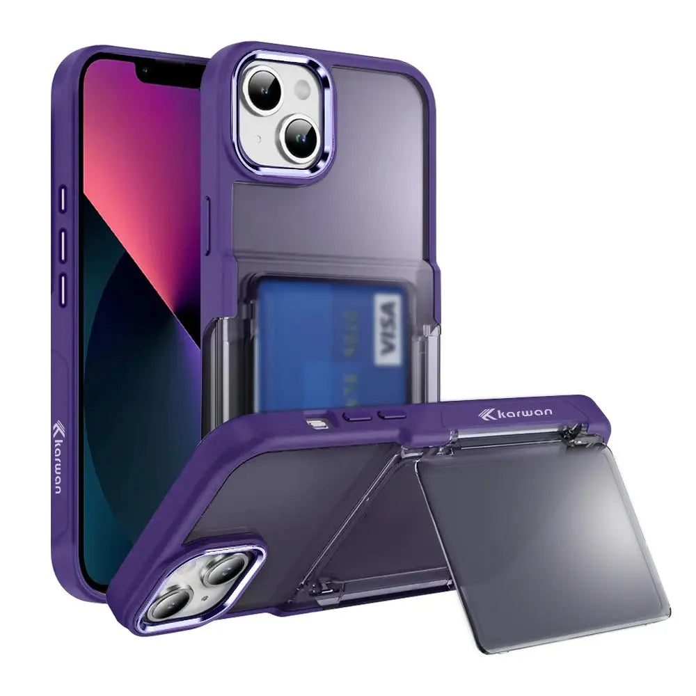 Karwan SnapCard Case For iPhone 13