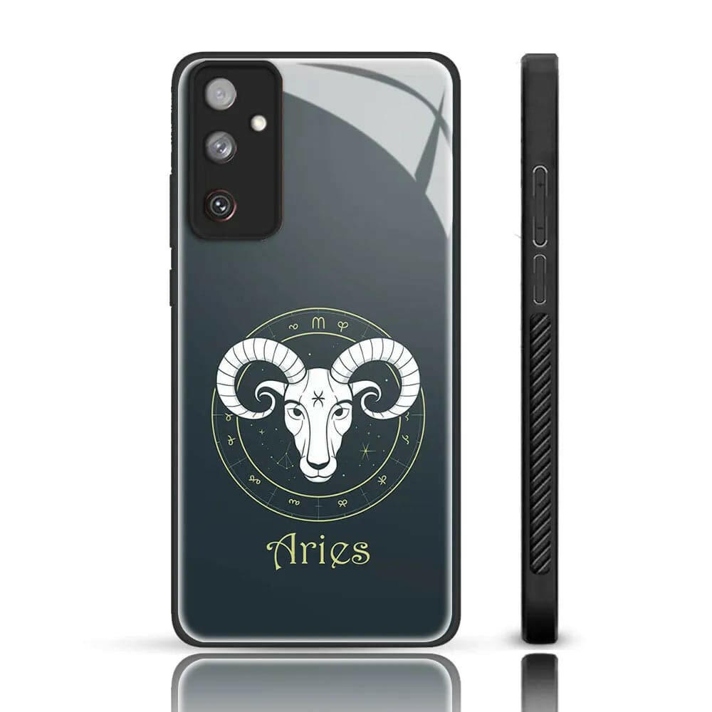 Karwan Zodiac Sign  Glass Phone Back Case For Samsung S23 Fe Karwan samsung  s23fe