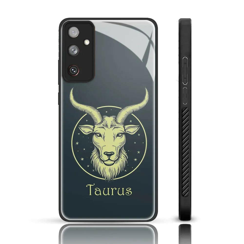 Karwan Zodiac Sign  Glass Phone Back Case For Samsung S23 Fe Karwan samsung  s23fe