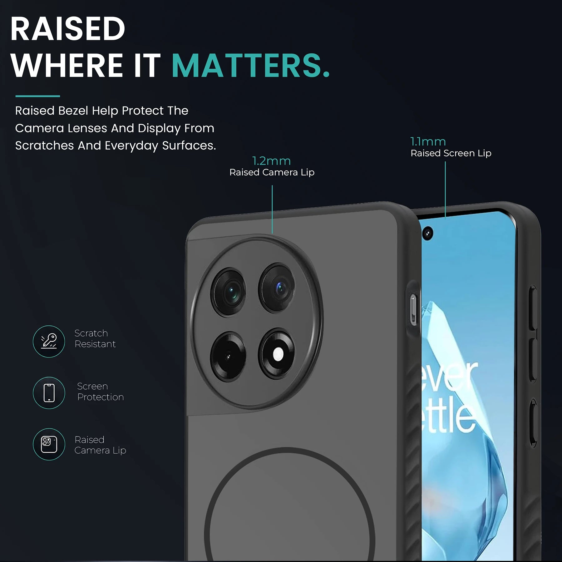 KARWAN D-GRIP MAGEAZE CASE Cover For Compatible With Oneplus 13R