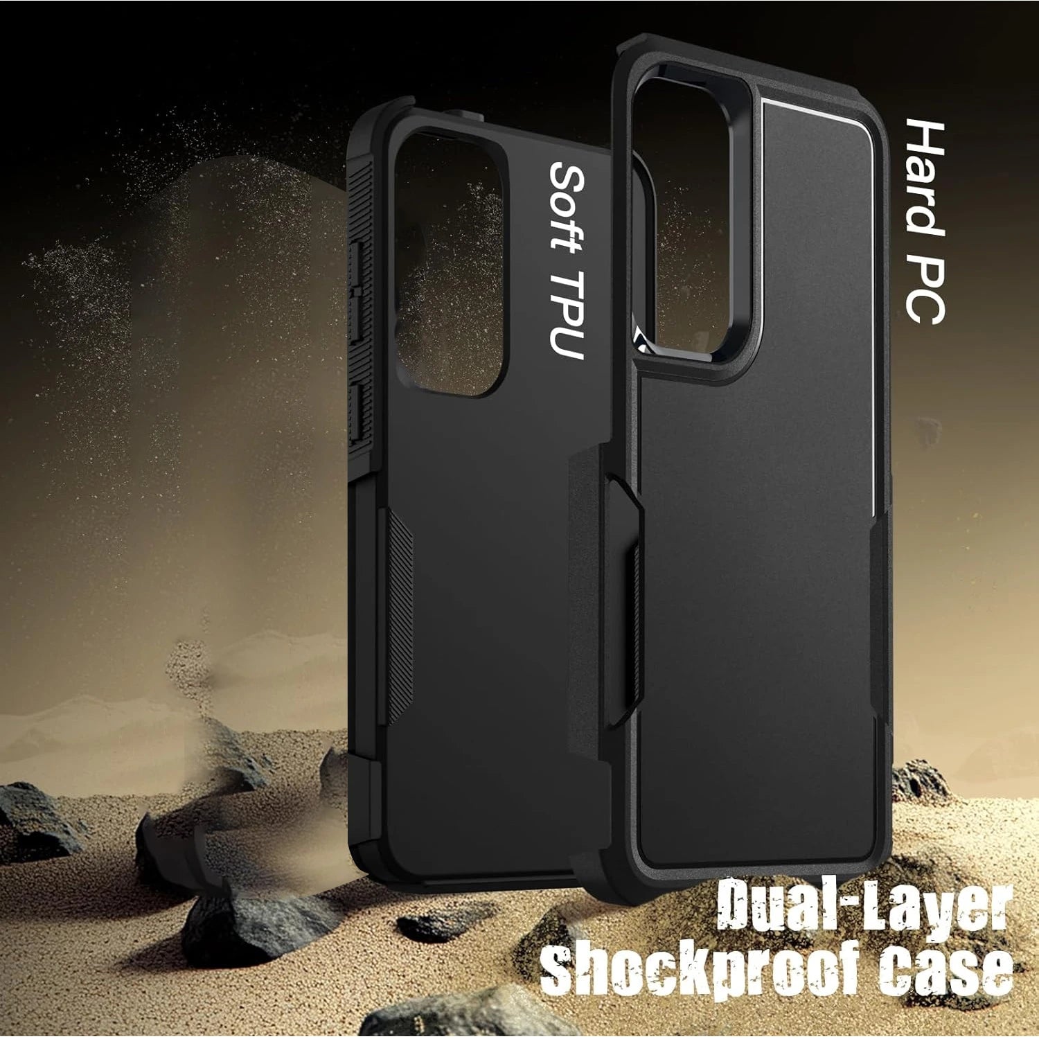 Karwan Immortal Dual Layer Samsung Galaxy S21 FE Rugged Back Case - Karwan
