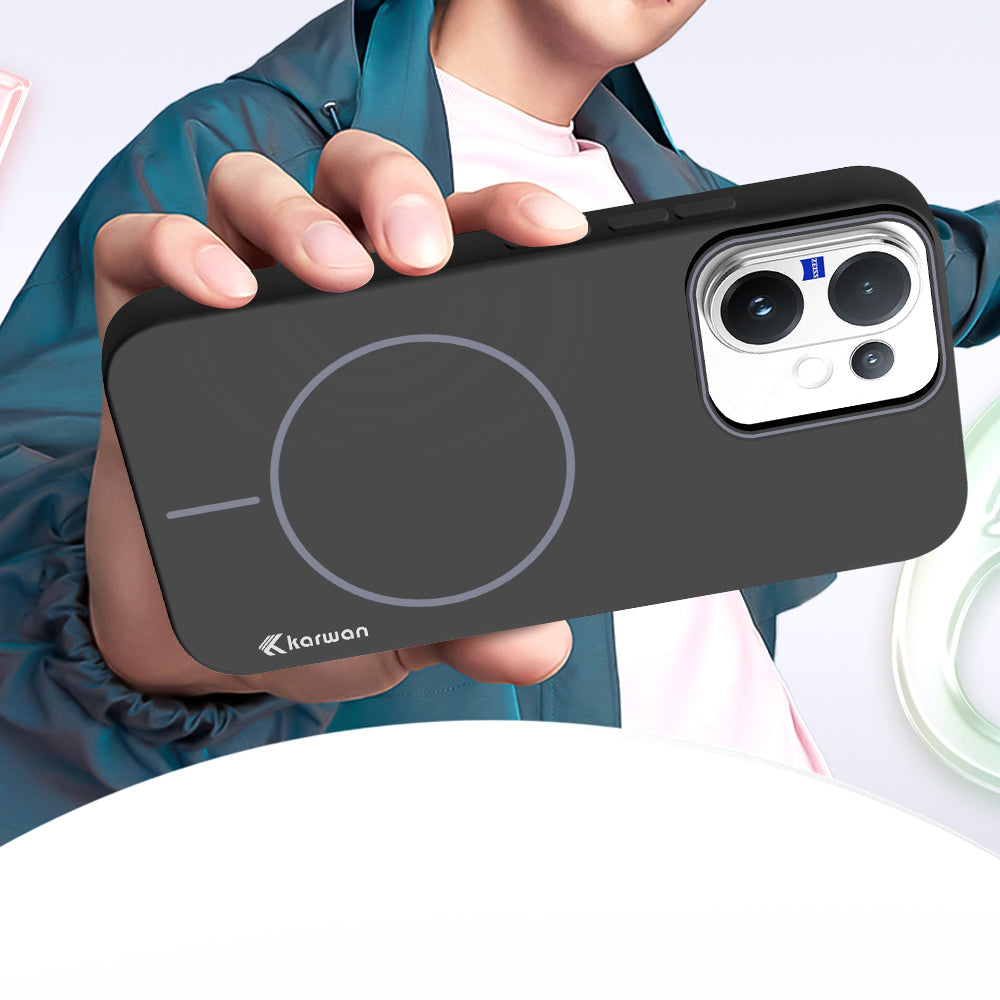 Karwan MagElite Ultra-Slim MagSafe Hard Case for Vivo V60 Karwan