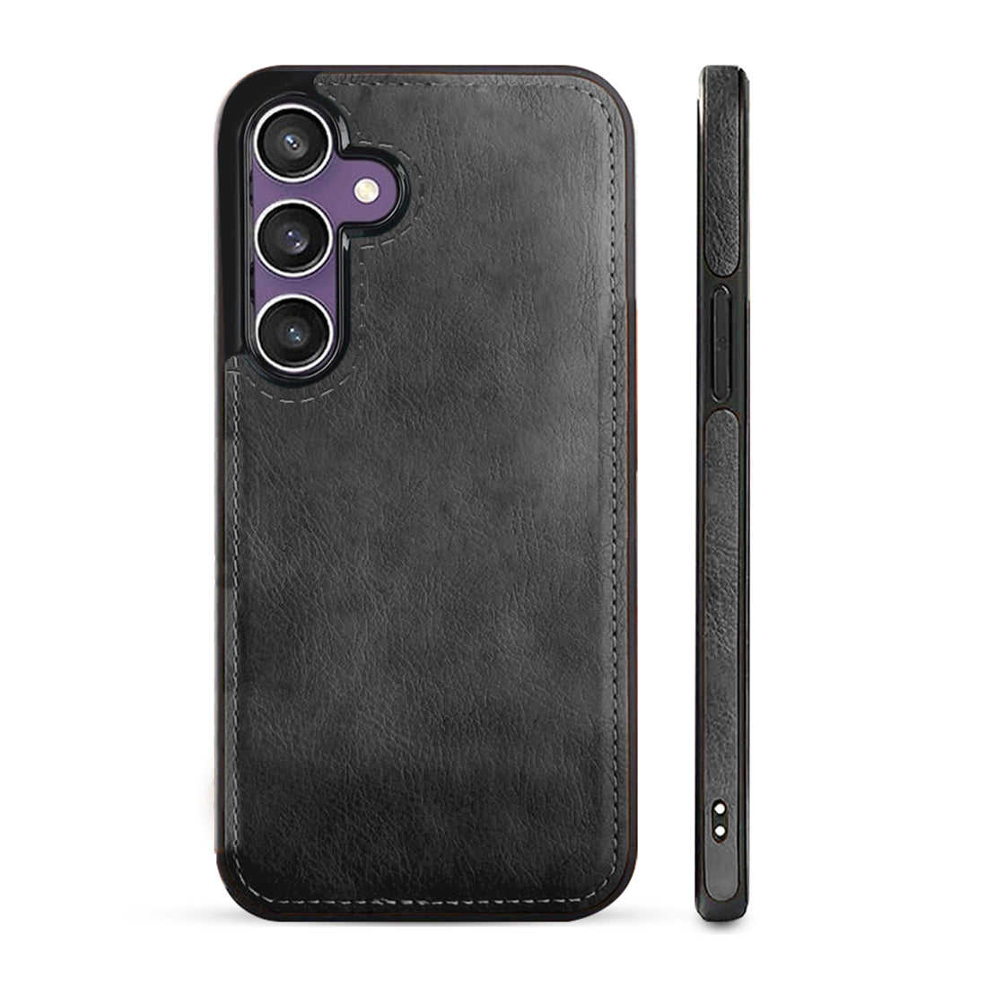 Pu Leather Back Cover for  Samsung Galaxy S24 Plus