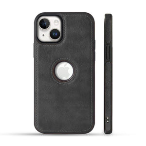 Pu Leather Back Cover for Apple iPhone 15 Plus - Karwan