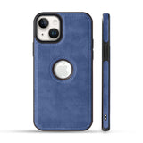 Pu Leather Back Cover for  Apple iPhone 15