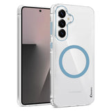Karwan Magnetic Clear Case for Samsung Galaxy S25 Plus – Anti-Yellowing MagSafe Cover