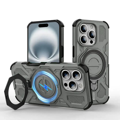 Karwan Vanguard Rugged Kickstand  MagSafe Case for iPhone 16 Pro Max
