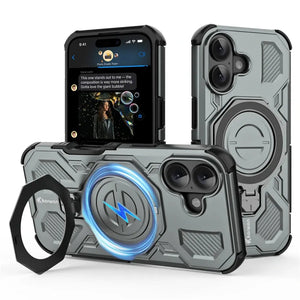 Karwan Vanguard Rugged Kickstand MagSafe Case for iPhone 17 - Karwan