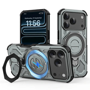 Karwan Vanguard Rugged Kickstand MagSafe Case for iPhone 17 Pro Max - Karwan