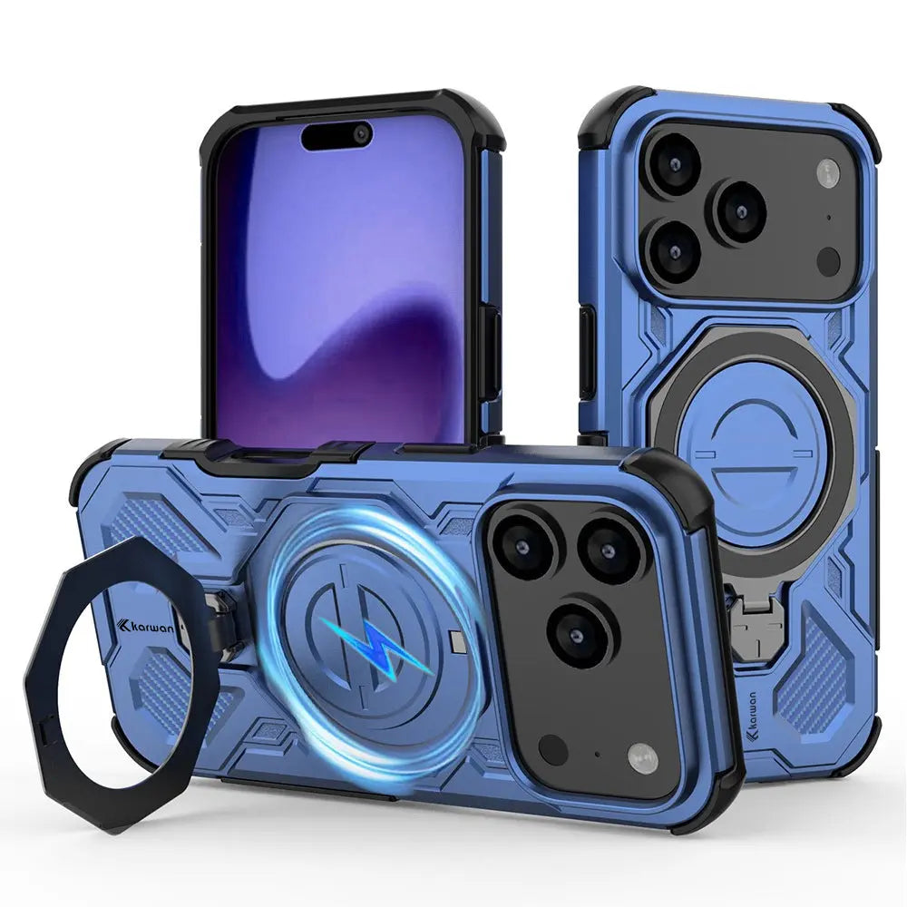 Karwan Vanguard Rugged Kickstand MagSafe Case for iPhone 17 Pro Max Karwan