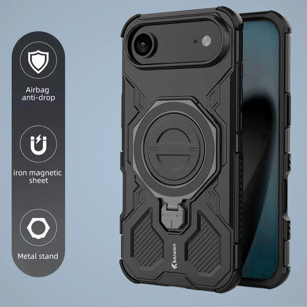 Karwan Vanguard Rugged Kickstand MagSafe Case for iPhone 17 Air Karwan