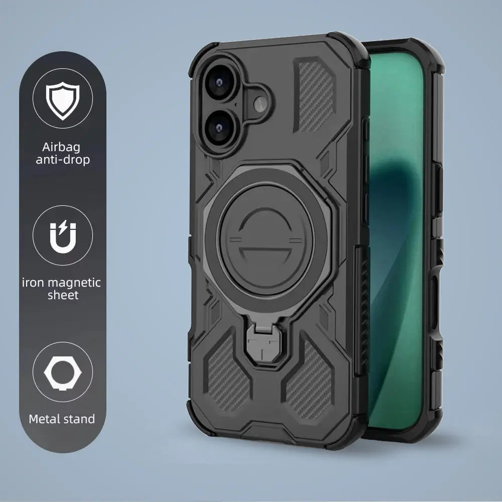 Karwan Vanguard Rugged Kickstand MagSafe Case for iPhone 17 Karwan