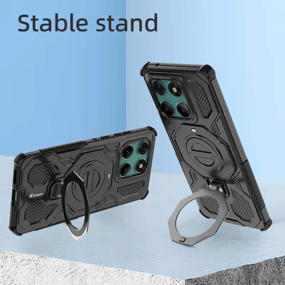 Karwan Vanguard Rugged Kickstand  MagSafe Case for Motorola Edge 60 Pro Karwan