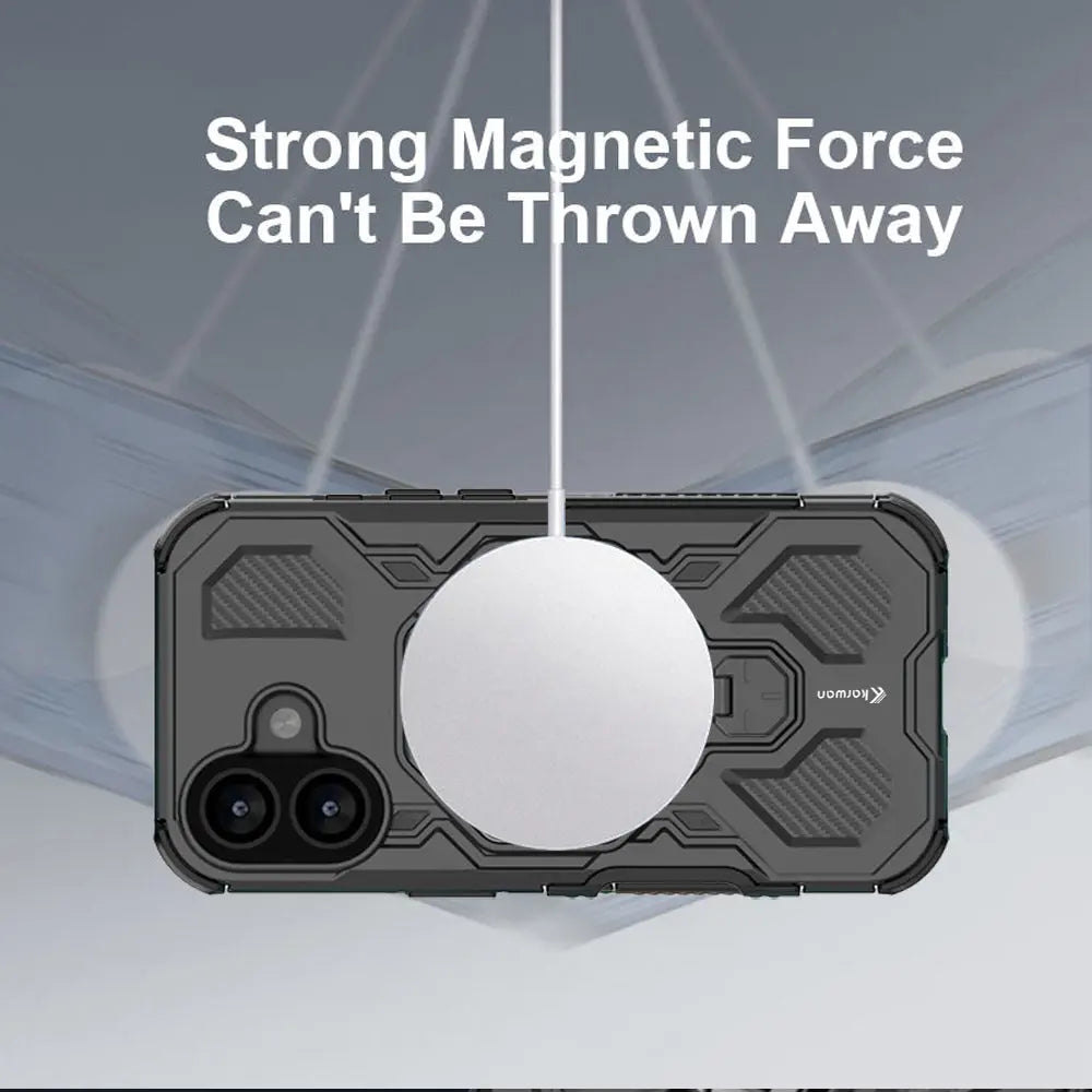 Karwan Vanguard Rugged Kickstand MagSafe Case for iPhone 17 Karwan