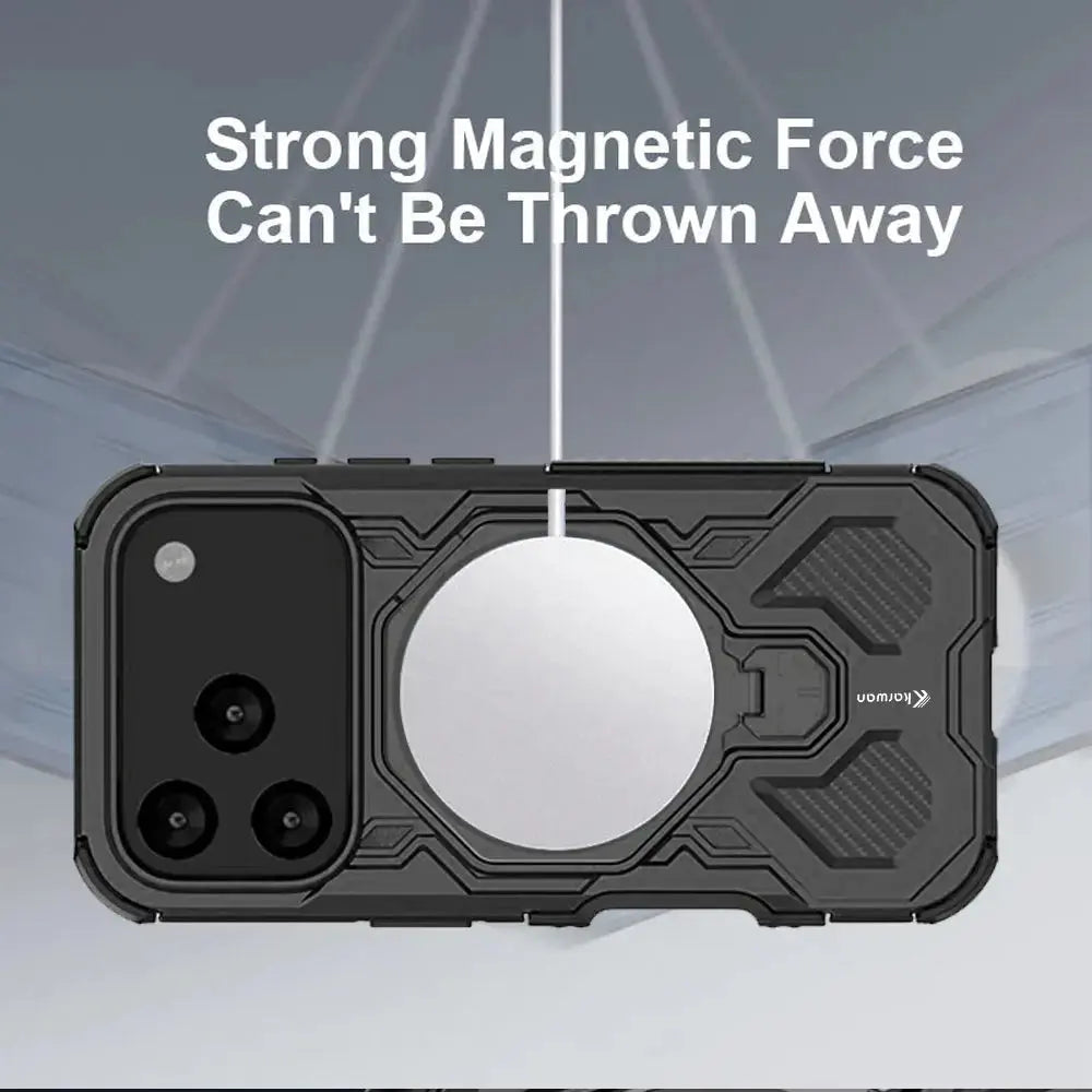 Karwan Vanguard Rugged Kickstand MagSafe Case for iPhone 17 Pro Karwan