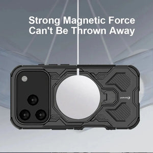 Karwan Vanguard Rugged Kickstand MagSafe Case for iPhone 17 Pro Max - Karwan