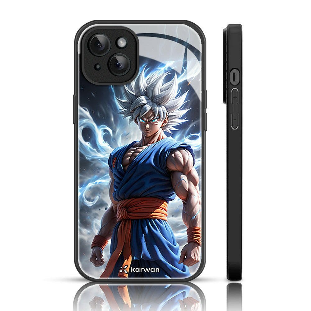 Anime Glass Phone Back Case For iPhone 13