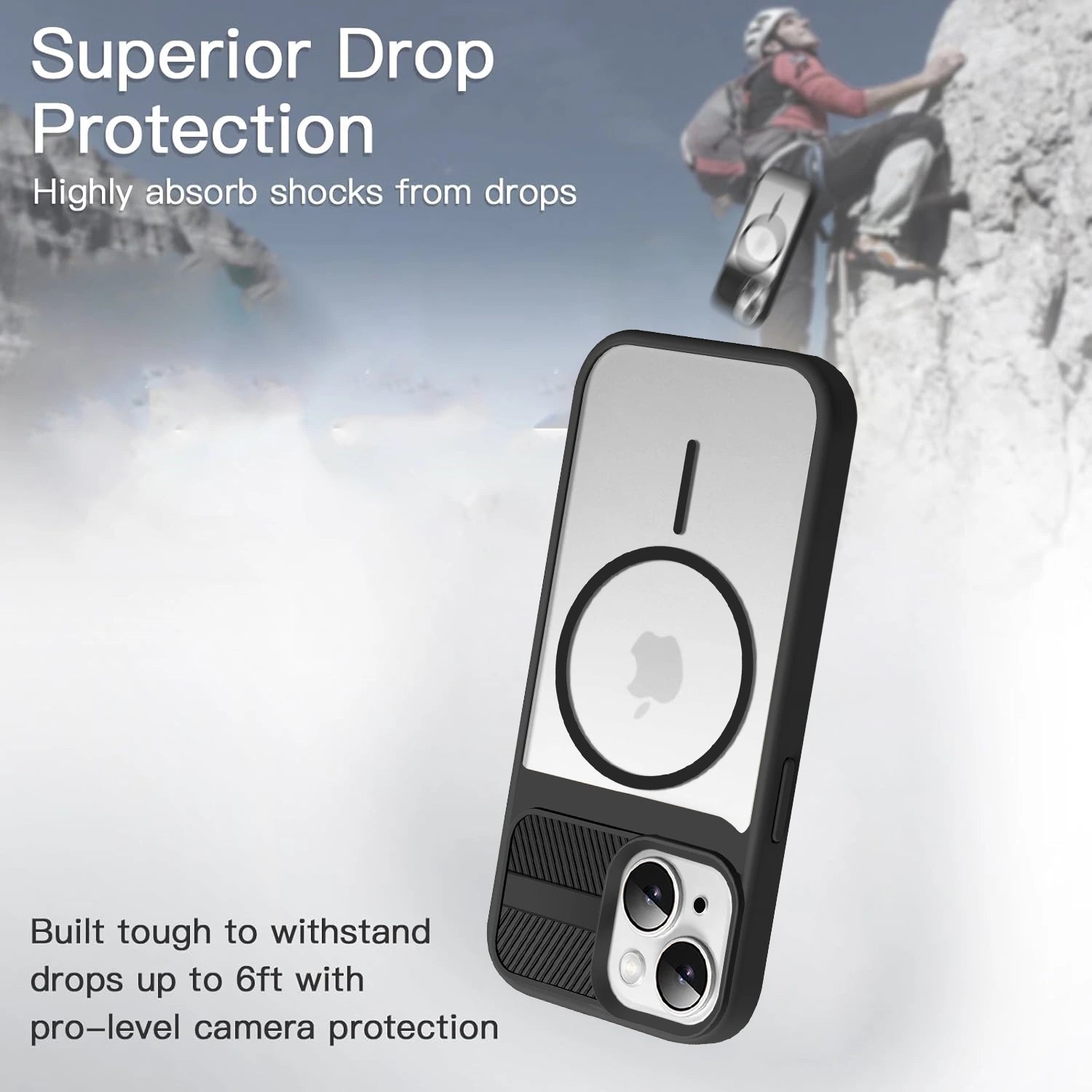 Karwan PulseGuard Back Cover For iPhone 15 - Karwan