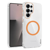Karwan Magnetic Clear Case for Samsung Galaxy S25 Ultra – Anti-Yellowing MagSafe Cover