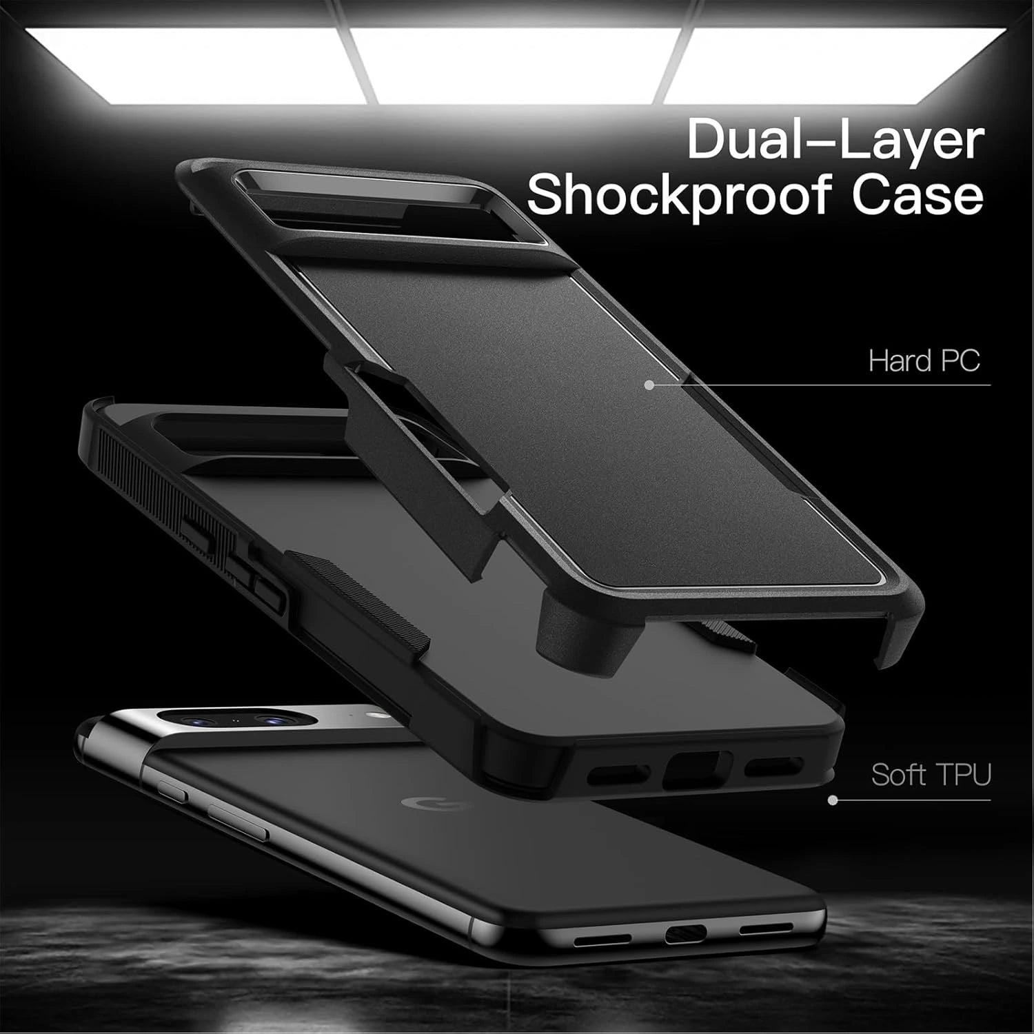 Karwan Immortal Dual Layer Google Pixel 8 Pro Rugged Back Case - Karwan