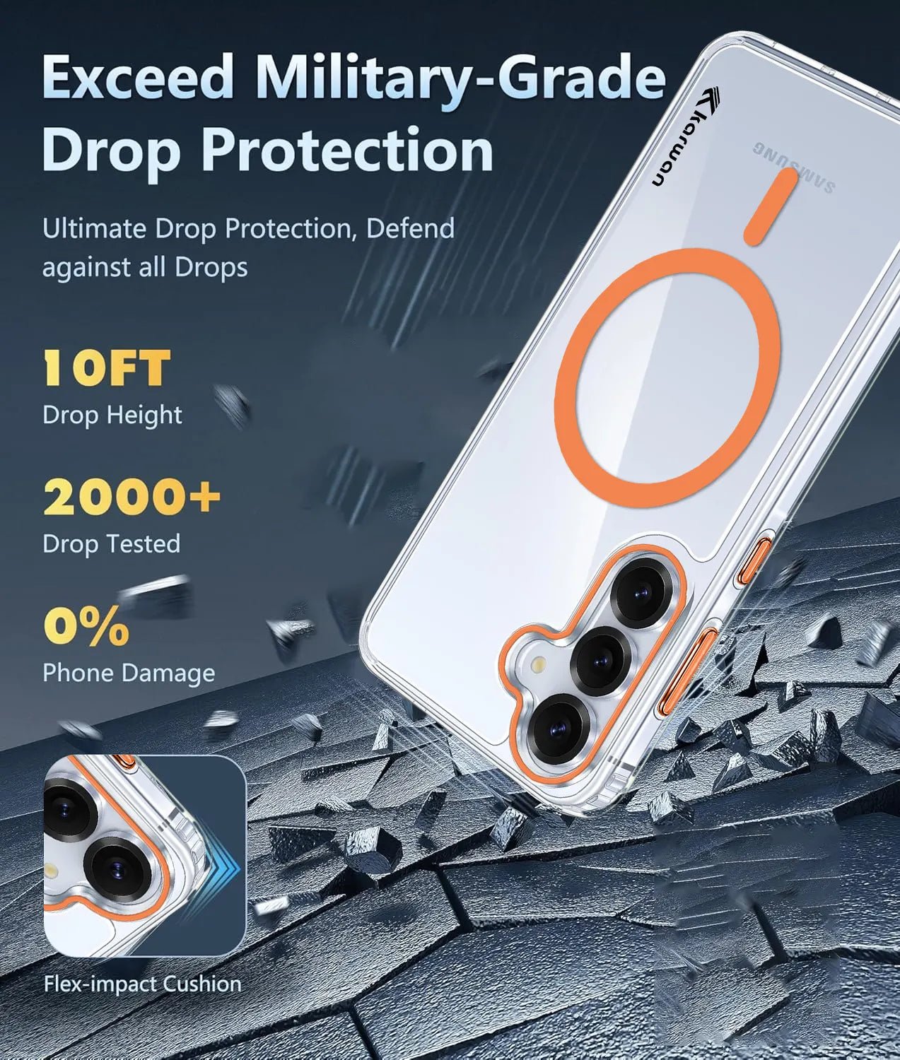 Karwan Magnetic Clear Case for samsung s26 - Karwan