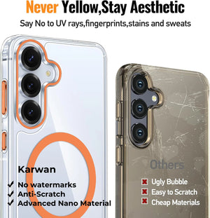 Karwan Magnetic Clear Case for samsung s26 - Karwan