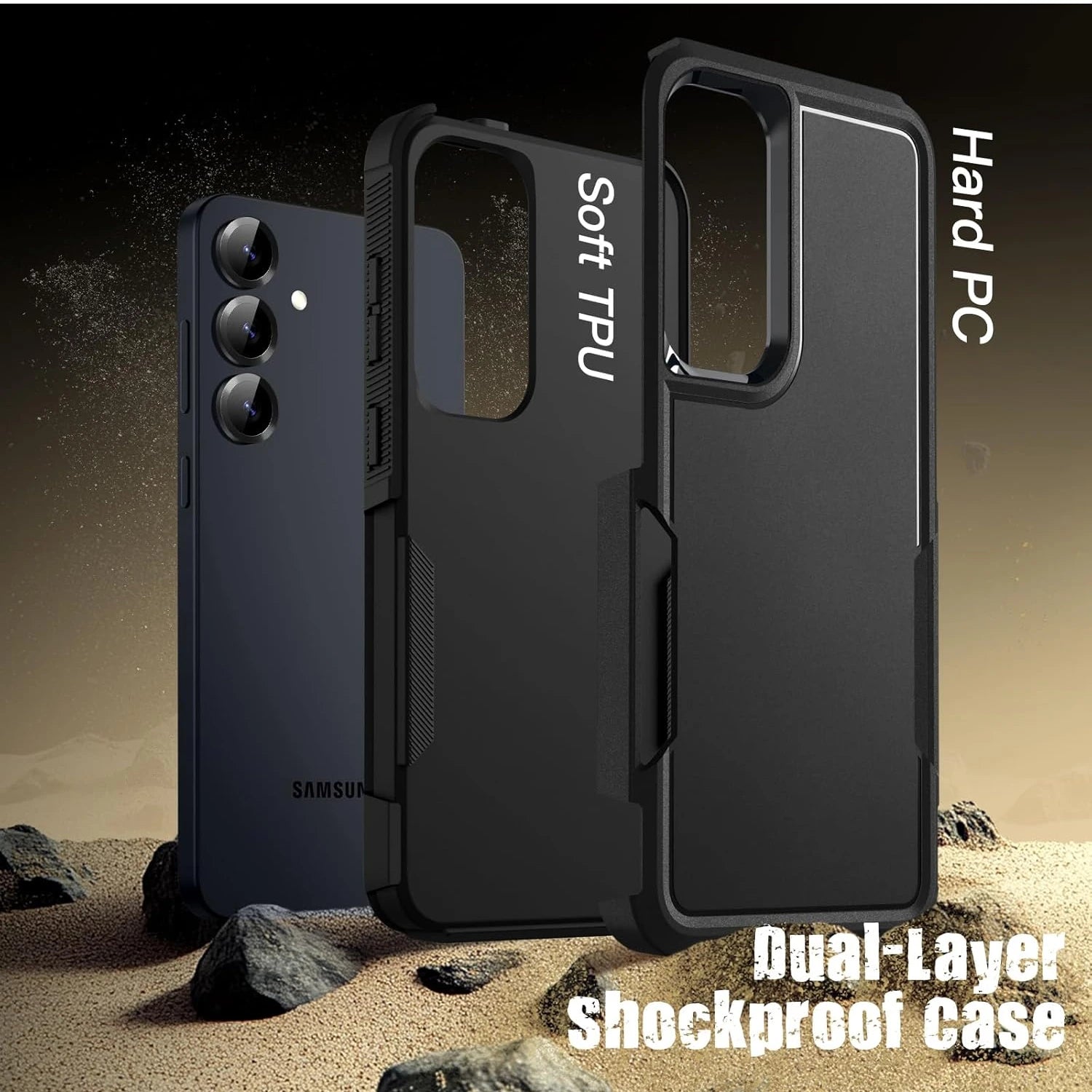 Karwan Immortal Dual Layer Samsung Galaxy S24 Rugged Back Case - Karwan