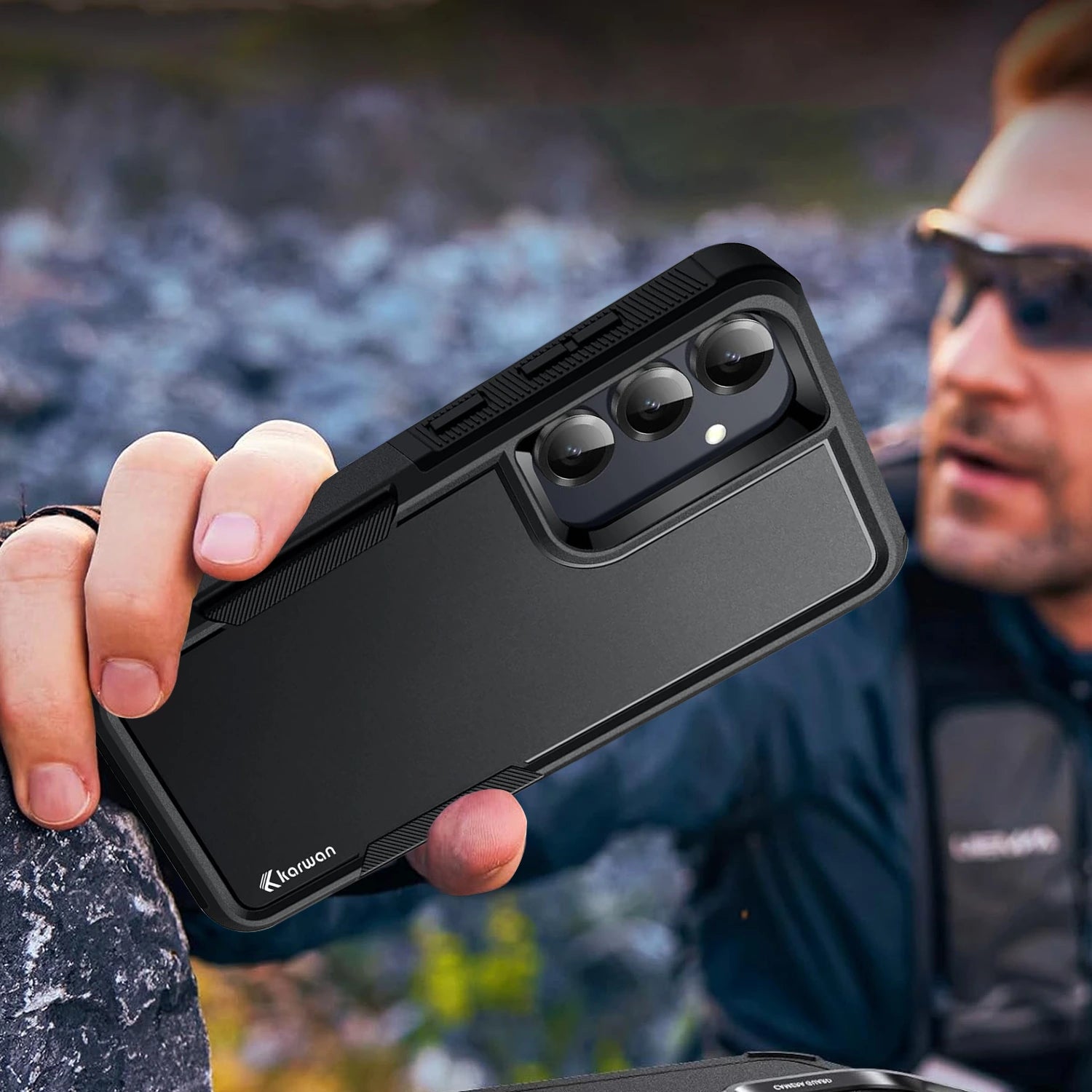 Karwan Immortal Dual Layer Samsung Galaxy A35 Rugged Back Case