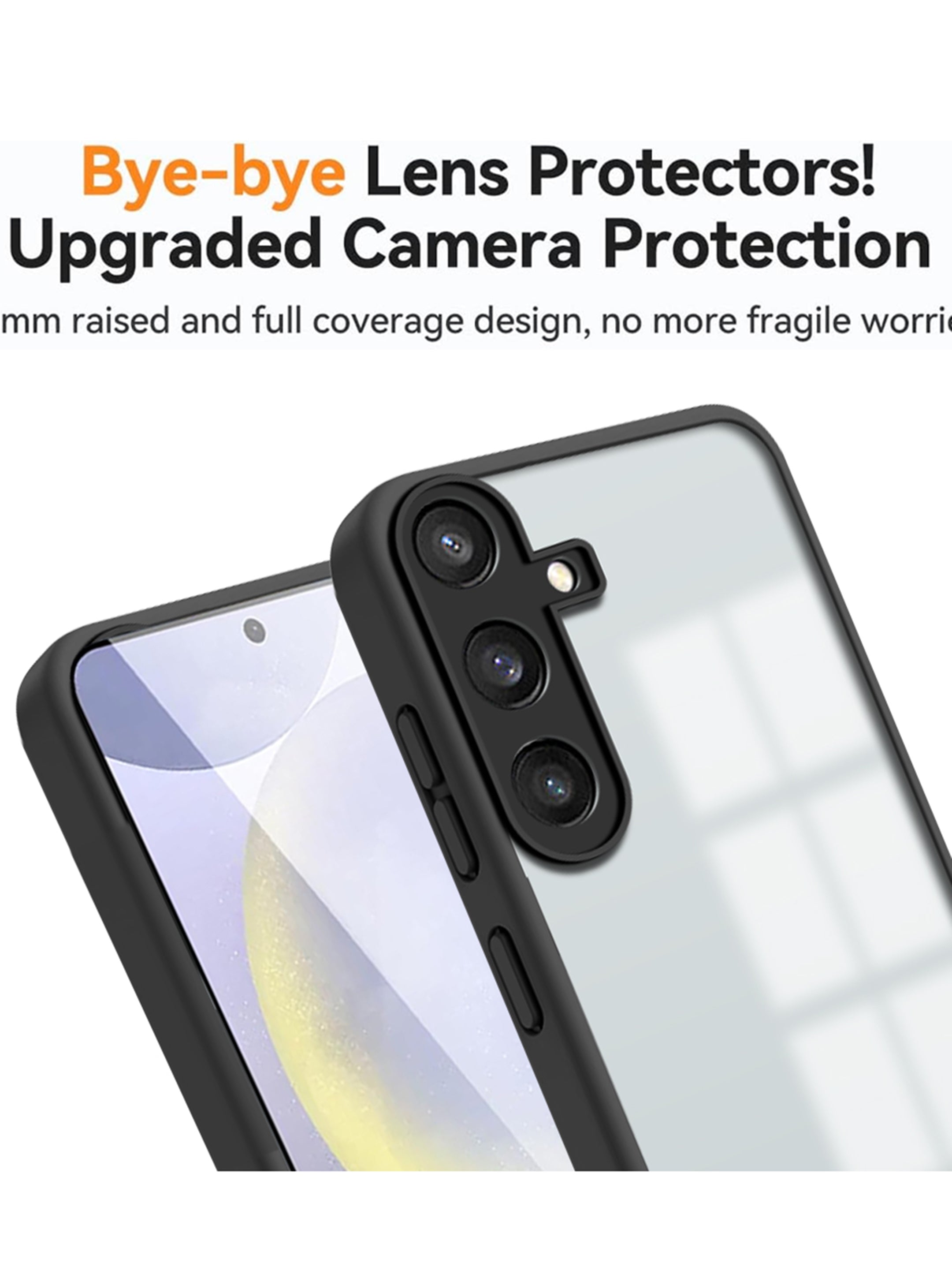 UltraShield: 360° Drop-Proof For Samsung S23 Fe Case with Enhanced Camera Protection