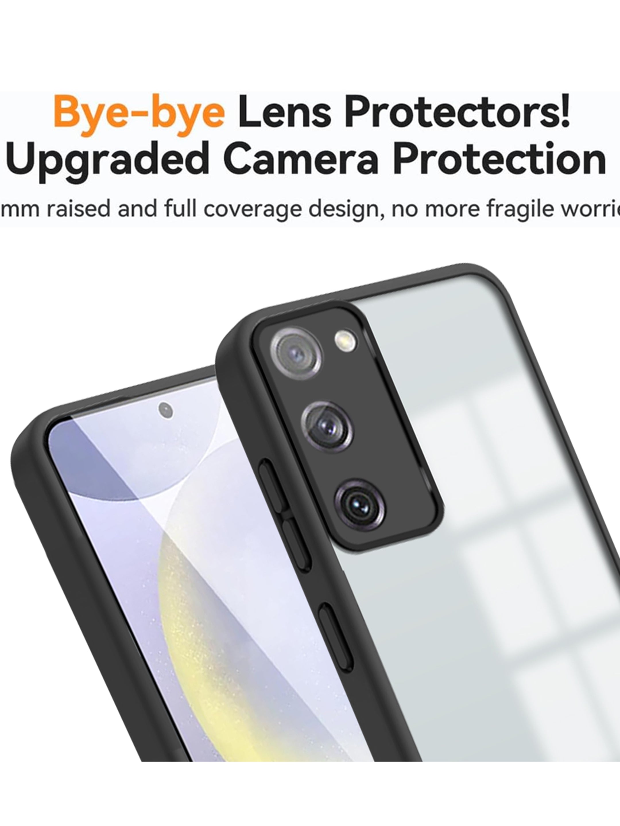 UltraShield: 360° Drop-Proof For Samsung S20 Fe Case with Enhanced Camera Protection