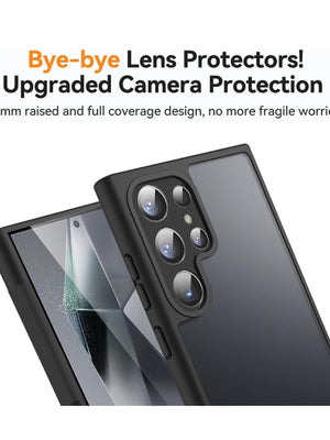 UltraShield: 360° Drop-Proof For Samsung S24 Ultra Case with Enhanced Camera Protection