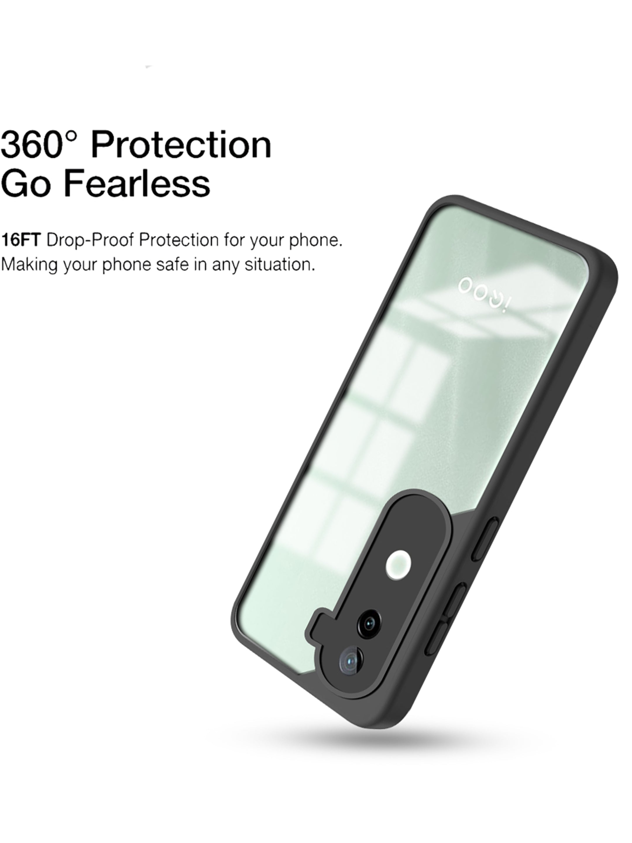 UltraShield: 360° Drop-Proof For IQOO Z9S Case with Enhanced Camera Protection