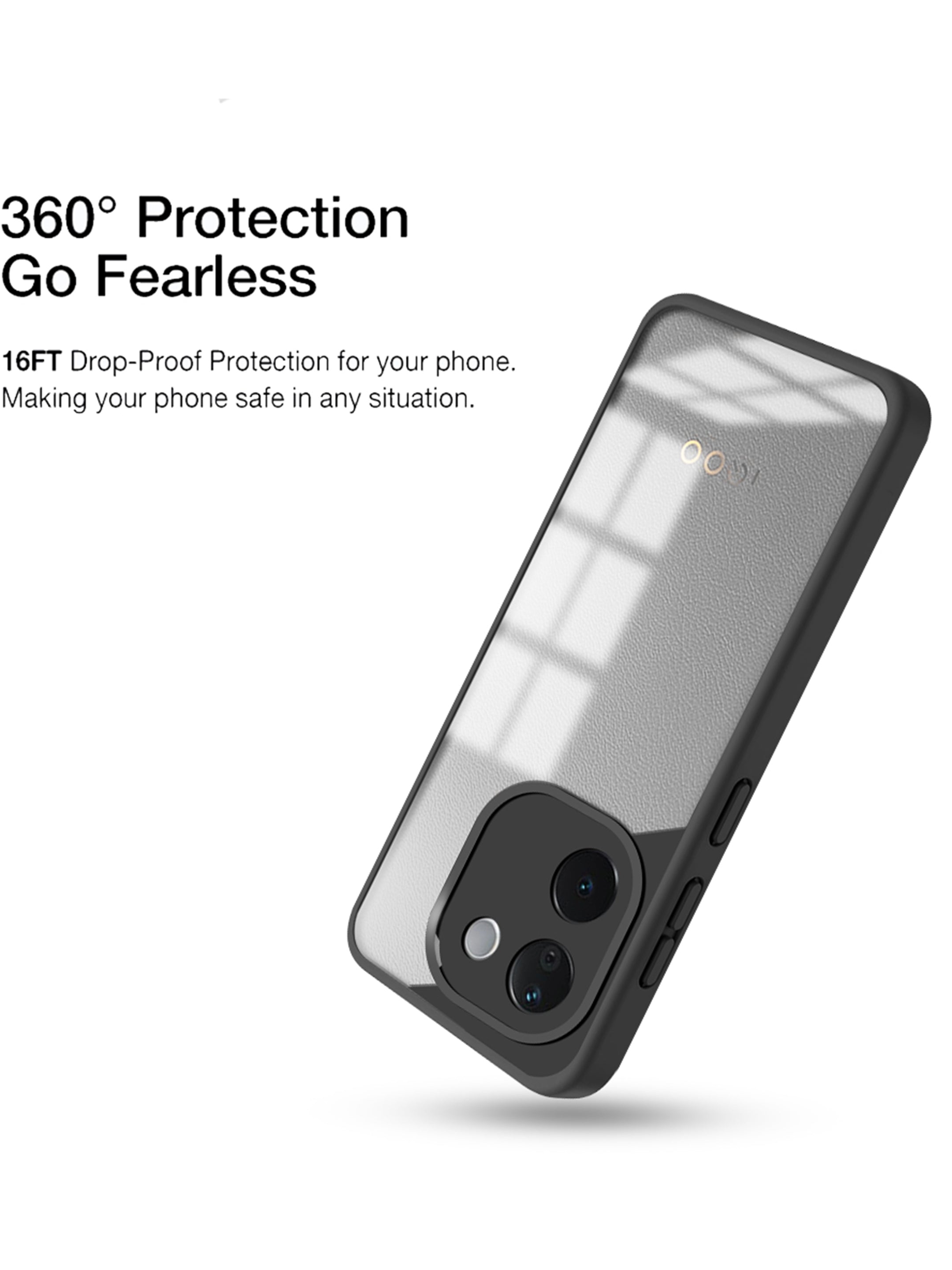 UltraShield: 360° Drop-Proof For IQOO Z9S Pro Case with Enhanced Camera Protection