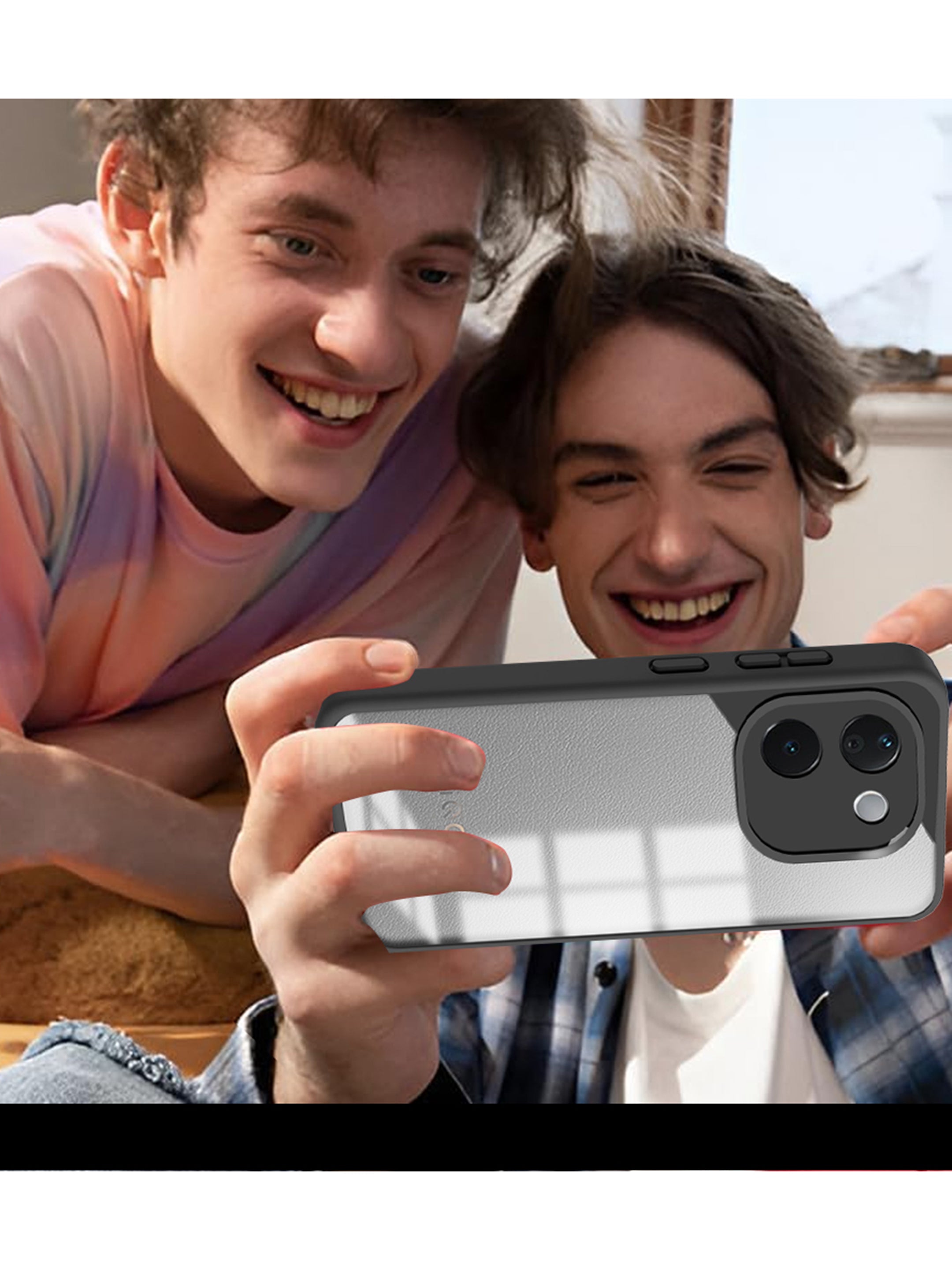 UltraShield: 360° Drop-Proof For IQOO Z9S Pro Case with Enhanced Camera Protection