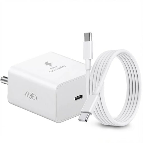 KARWAN 45W PD USB-C Super Fast Charging Adapter with Type-C to Type-C Cable for Samsung Devices - Karwan