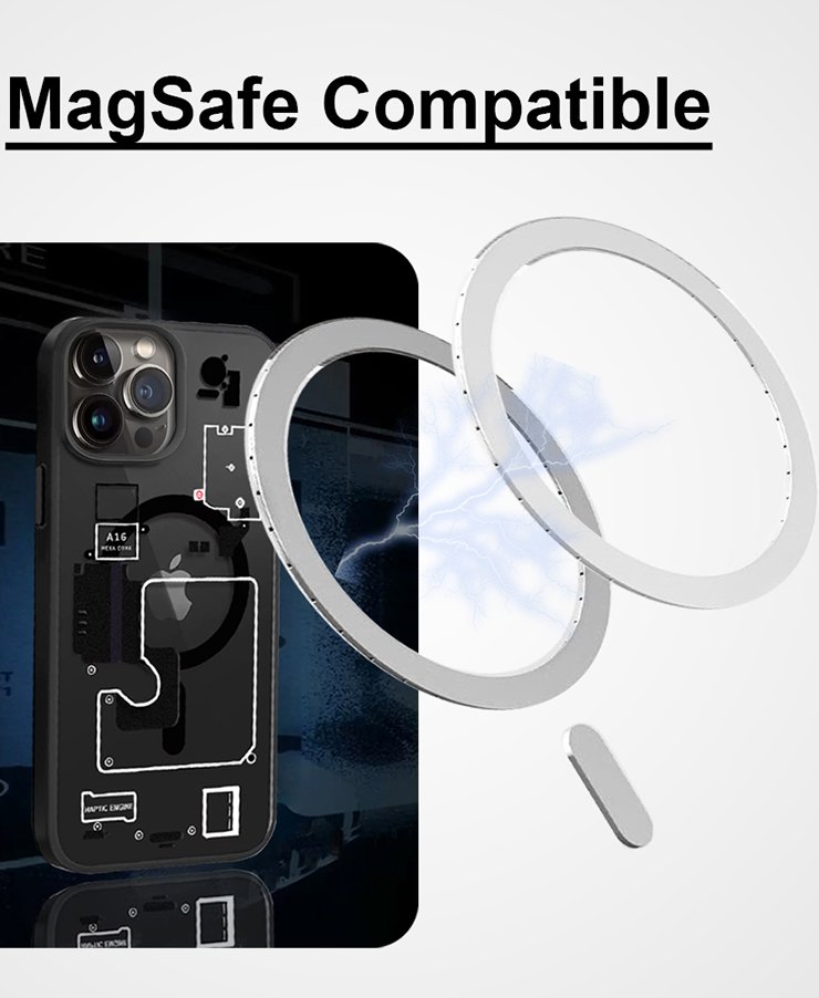 Magsafe TP iphone 14 Pro ,14 Pro max black 2